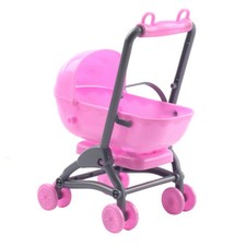  Simulated Stroller Dollhouse Minature Baby Pushchair Toy Child Miniature