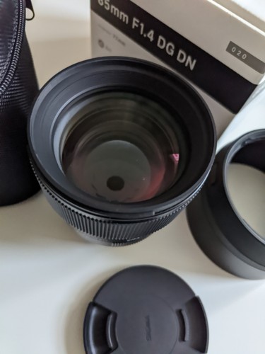 Sigma 85mm art - f1.4, dg