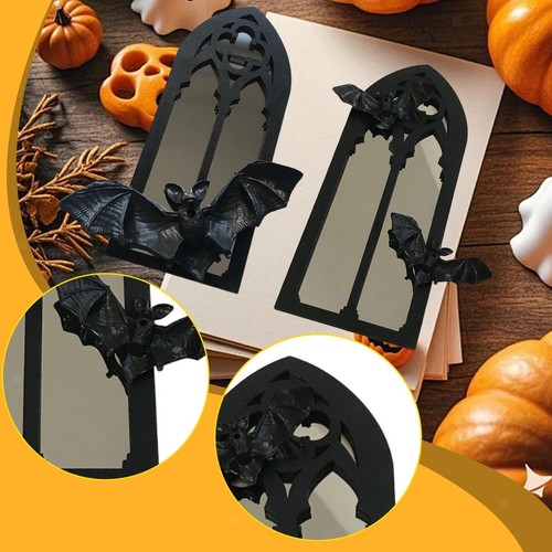 Gothic arch mirror wall decor - gothic,