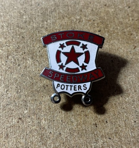 Stoke speedway vintage enamel - stoke,