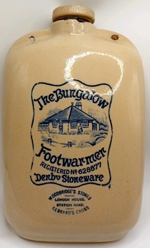 Rare blue print - print, bungalow