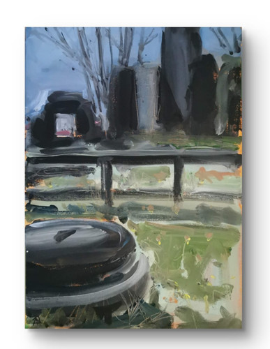 Original acrylic painting x - painting, 12