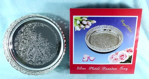 Royal silver round stylish - round,
