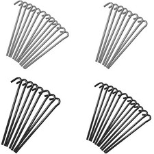Keplin Steel Tent Pegs-Rust Free Weather-Resistant Hooks for Camping and Outdoor