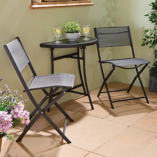 Folding half bistro set - folding,