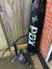 RDX 5ft Heavy Boxing Bag with Chain and Wall Bracket + Speed Bag,Full Boxing Set