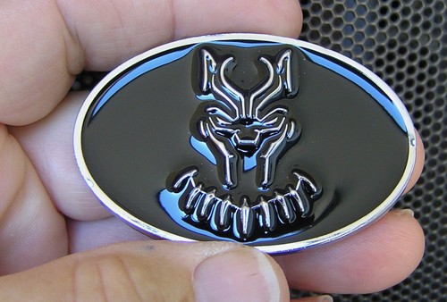Black panther car - black,