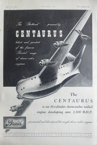 1945 pub bristol aeroplane - bristol,