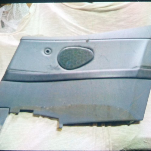 Drivers side rear seat trim - side,