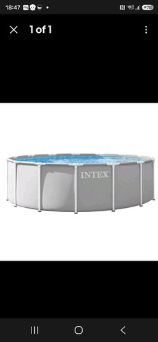 Intex prism frame pool - pool, x