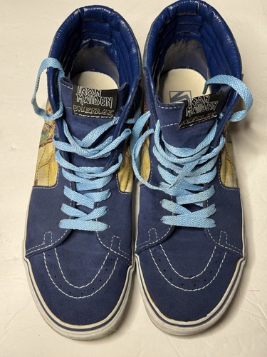 Vans iron maiden sk8 hi - iron, sk8-hi