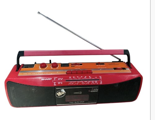 Sharp 241y red - qt‑241y, vintage