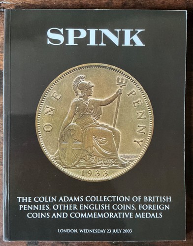 Spink catalogue selling - catalogue,