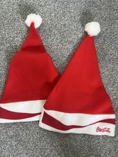 Coca Cola Christmas Hat X2 One