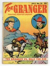 Tex Granger #23 VG- 3.5 1949