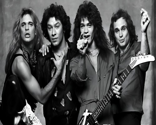 Van halen rock - band, x