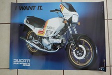 Ducati Pantah 600TL Desmo - original official poster 