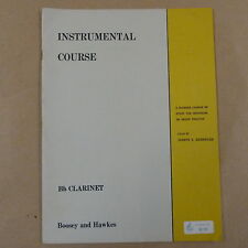 clarinet INSTRUMENTAL COURSE for B flat Clarinet, Joseph E Skornicka