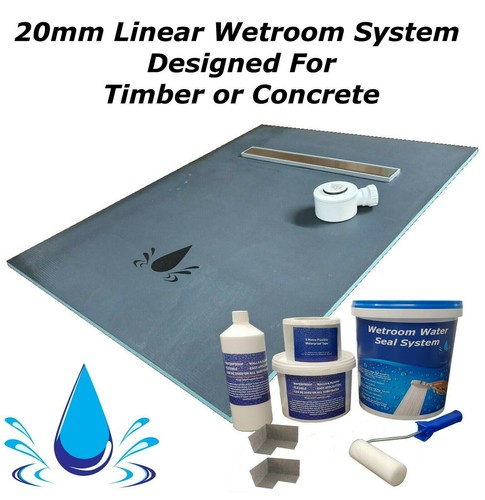 Wet room wetroom kit linear - &,