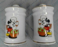 © Disney Mickey Mouse Salt And Pepper Pots New Collectable Kitchenalia 