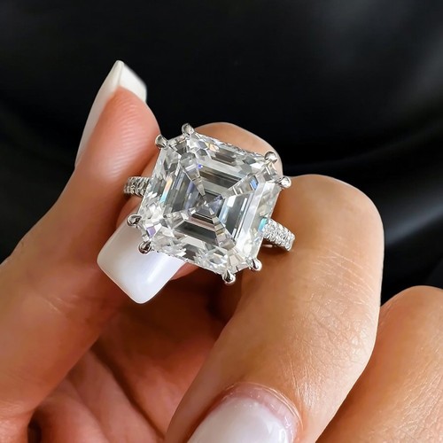 Elegant diamond ring - ring, white