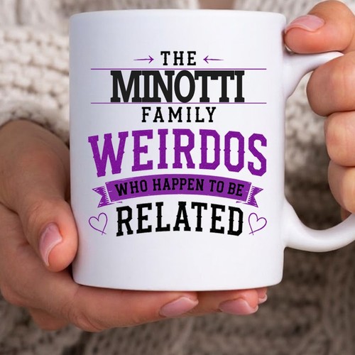 Minotti family mug weirdos who - family,