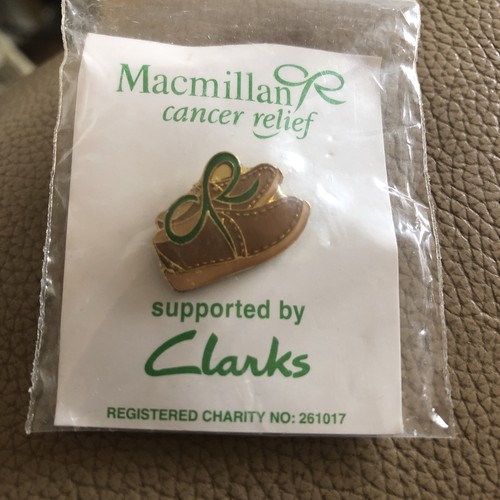 Macmillan cancer relief pin - macmillan,