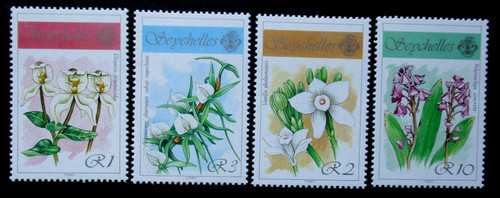 Seychelles 1990 orchids 2nd - seychelles, orchids(2nd