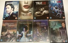 DVD Bundle x 8 Seasons Of US TV Shows Vampires True Blood 1-3 Angel Season 3
