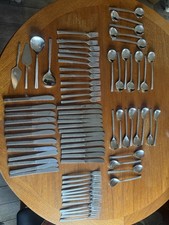 Viners Bark Pattern Cutlery 12