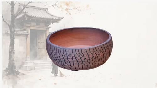 Classic barrel crackle bonsai - barrel,