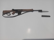 VINTAGE ACTION MAN SLR RIFLE + BAYONET PALITOY 
