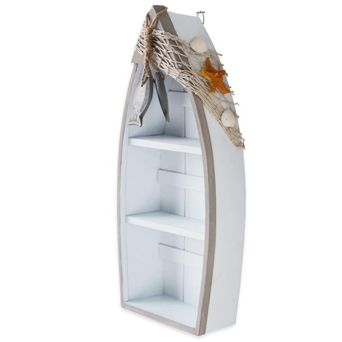 Shelf wood boat - 2-shelf,