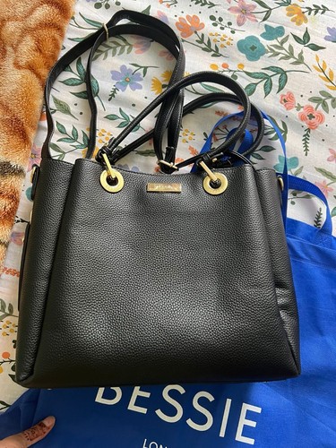 Bessie black handbag - black,