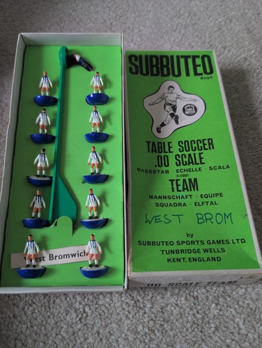 Subbuteo west bromwich - west, albion