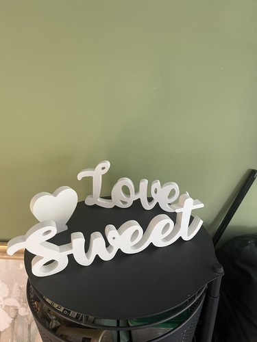 Wood wedding sweet - sweet, wooden