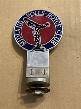 Vintage Midland Rolls - Royce Club Car Badge