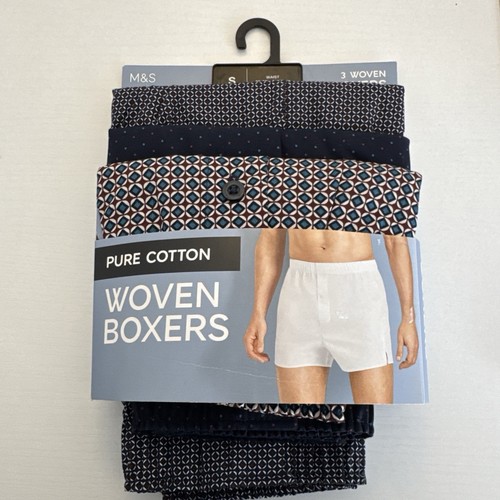 Pure cotton woven boxers - pure,
