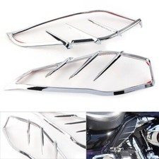 For Harley Electra Tri Glide FLHTC FLHTCUTG Chrome Mid-Frame Air Deflector Trim