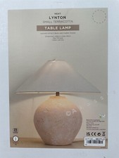 Next Terracotta Lynton Small Table Lamp
