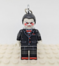 Jigsaw Doll Minifigure Keyring Keychain - Halloween Horror - Stocking Filler