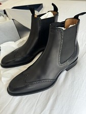 Dior Mens Chelsea Boots Black