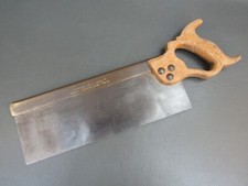 Vintage 12" brass backed tenon