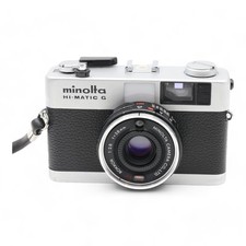 Minolta Hi-Matic G Camera