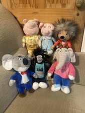 Sing 2 Plush Soft Toy Bundle Johnny Buster Moon Rosita Meena Gunter Ash X6 Rare