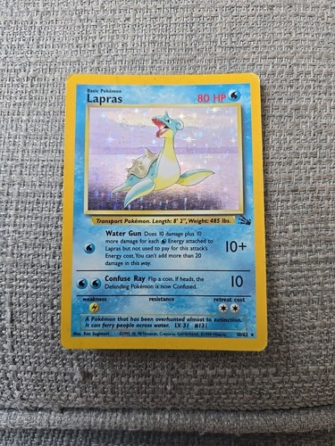1995 1998 pokemon lapras 62 - 1995-1998,