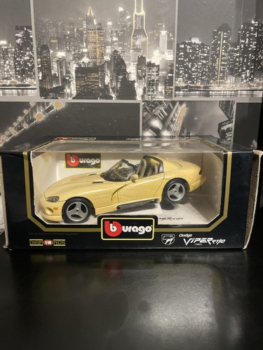 Burago dodge viper 1993 - burago,