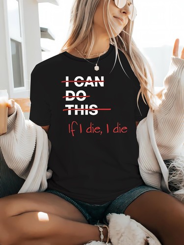 Womens die statement shirt - womens, t
