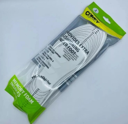 Memory foam shoe insoles - foam, for