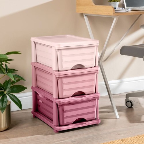 Tier ombre drawer unit pink - tier,